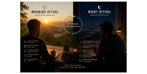 morning + evening ritual